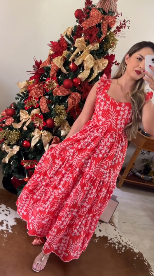 Vestido Natal Begônia