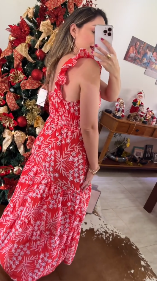 Vestido Natal Begônia